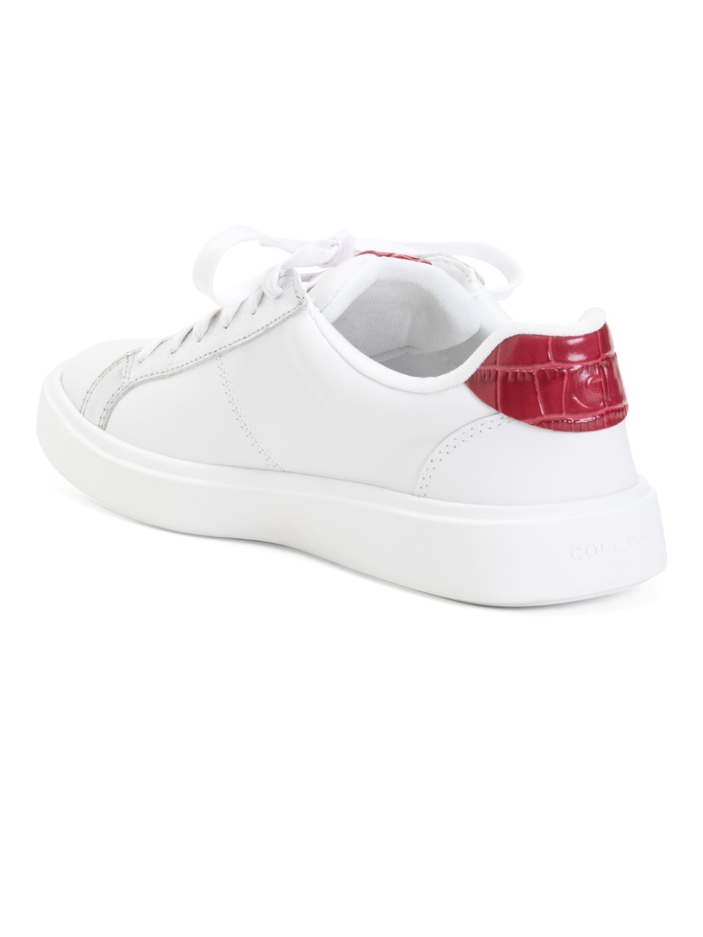 COLE HAAN Leather Grand Court Coaster Sneakers - Picture 2 of 3